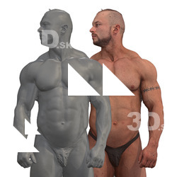 Duncan Raw Flexing Neck Muscle Scans