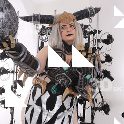 Cori Cosplay Sindragosa RIG Photoset