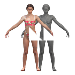Asandra Dewy Clean A Pose Scan Underwear