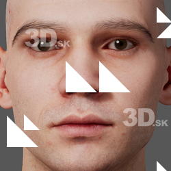 Efrain Fields Metahuman Diffuse Head Skin  