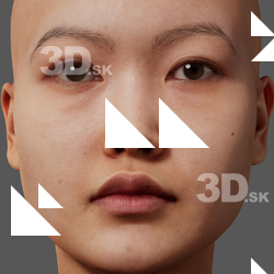 Artemis Cibero Metahuman Diffuse Head Skin 