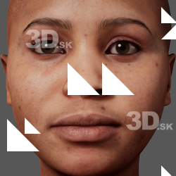 Alberaneshia Allen Metahuman Diffuse Head Skin  