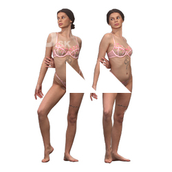 Asandra Dewy Clean Body Scan Underwear