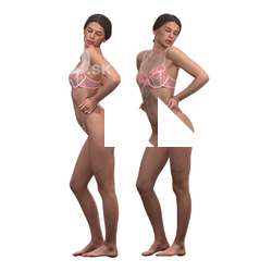 Asandra Dewy Clean Body Scan Underwear
