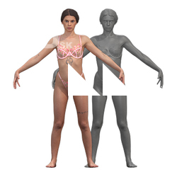 Asandra Dewy Clean A Pose Scan Underwear