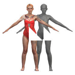 Iris Clean A Pose Scan Underwear