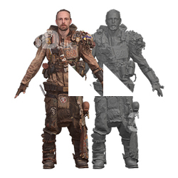Ryan Sutton Army Clean A Pose Scan