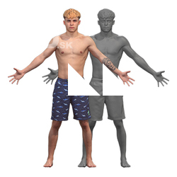 Jonty Clean A Pose Scan Swimwear
