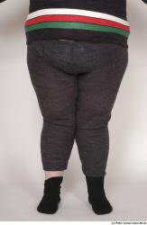 Leg Woman White Casual Overweight