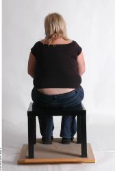 Whole Body Woman Artistic poses White Casual Overweight