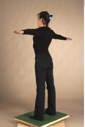 Whole Body Woman T poses Casual Slim Studio photo references
