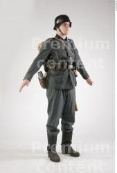 Man White Historical Shoes Average Costume photo references