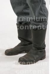 Man White Historical Shoes Average Costume photo references