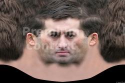 Male head texture