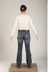 Whole Body Woman White Casual Slim