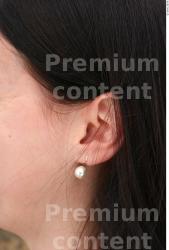 Ear Woman White Casual Slim