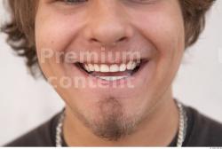 Teeth Man White Casual Chubby