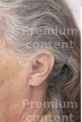 Ear Woman White Casual Chubby