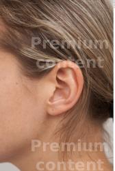 Ear Woman White Casual Slim