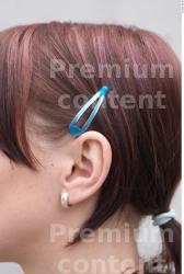 Ear Whole Body Woman Tattoo Casual Slim Street photo references