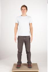 Whole Body Man White Casual Athletic