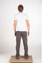 Whole Body Man White Casual Athletic