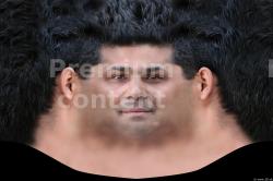 Male head texture