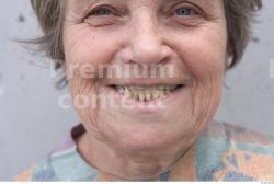 and more  Whole Body Teeth Woman Casual Slim Average Street photo references