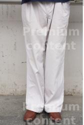 Leg Man White Casual Slim