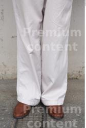 Calf Man White Casual Slim