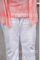 Thigh Woman White Casual Average