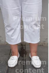 Calf Woman White Casual Average