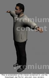 3D Model Asian Man