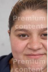 Face Woman White Casual Overweight