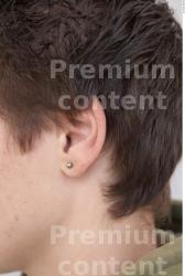 Ear Man White Casual Slim