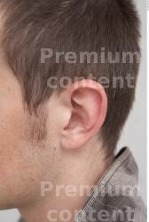 Ear Man White Casual Slim