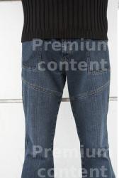 Thigh Man White Casual Slim