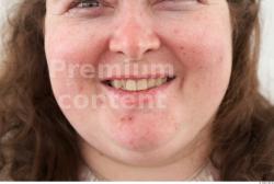 Whole Body Teeth Woman Casual Slim Chubby Street photo references