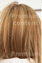 Hair Woman White Casual Slim