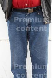 Thigh Man White Casual Chubby