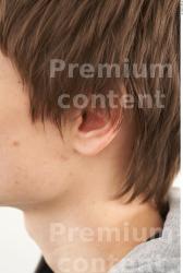 Ear Man White Casual Slim