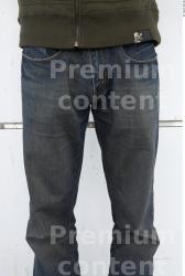 Thigh Man White Casual Slim