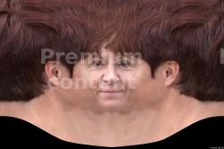 Female head texture