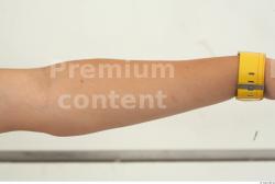 Forearm Woman White Casual Average