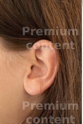 Ear Woman White Casual Average