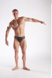Leg Phonemes Man Other White Nude Muscular Male Studio Poses