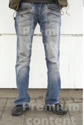 Leg Man White Casual Slim