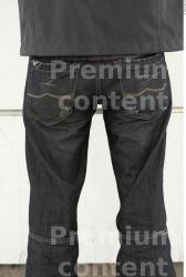 Thigh Man White Casual Slim