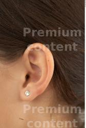 Ear Woman White Jewel Average