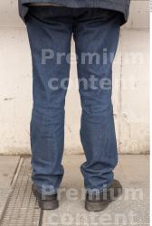 Leg Man White Casual Jeans Average